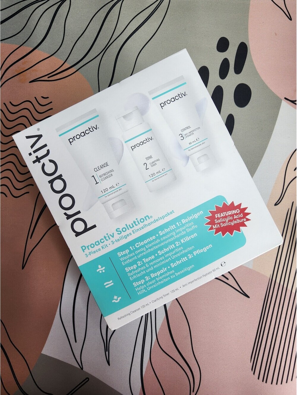 Proactiv Solution 3-Piece Kit with Salicylic Acid for Clear Skin